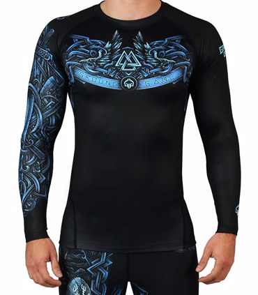 GroundGame Viking L/S RASHGUARD-Black